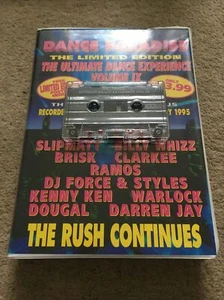 Dance Paradise Vol IX February 1995 Brisk & Clarkee Rave Tape Cassette - Picture 1 of 2