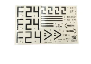 Henglong RC Panzer 1/16 2,4Ghz US M1A2 Abrams 3918 Original Decals Sticker Set - Bild 1 von 2