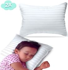 Kinder Fluff Toddler Pillow (2pk)- The only Pillow with 300T Soft Cotton & Down 