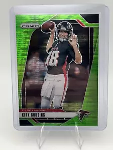 Kirk Cousins 2024 Panini Prizm #10 Neon Green Pulsar - Bild 1 von 2