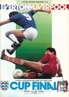FA CUP FINAL PROGRAMME 1986 Liverpool v Everton