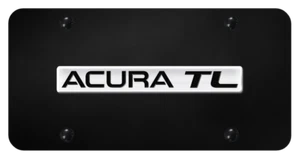 Acura TL Nameplate 3D Bar Logo Steel Front License Plate Official Licensed - Imagen 1 de 4