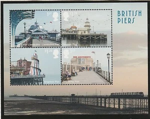 GB SG MS3641 MNH MINT STAMP MINIATURE SHEET 2014 BRITISH SEASIDE PIERS UMM - Picture 1 of 1