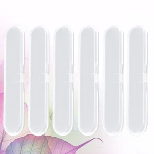 20 Pcs Jewelry Box Pen Case Transparent Plastic Storage Bead Organiser - Picture 1 of 11