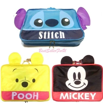 Disney Viaje Embalaje Cubo Bolsa Ropa Equipaje Organizador Almacenamiento Bolsa Maleta  Foto 1 de 4