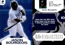 Jason Bourgeois 2007 Charlotte Knights Team Issue #4 Card *AutographDen*