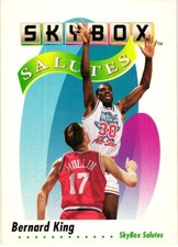 BERNARD KING 1992 Skybox # 573 FREE SHIPPING B11R4S12P8
