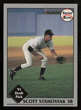 1991 Front Row Draft Picks Scott Stahoviak #25 Creighton Bluejays Baseball Card