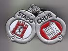 Rare Pins Pin's .. Police Menotte Blason Chevre Stapolizei Chur Coire Suisse ~Dc