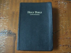 Vintage / Antike Bibel Konkordanz roter Buchstabe King James Version - Bild 1 von 12