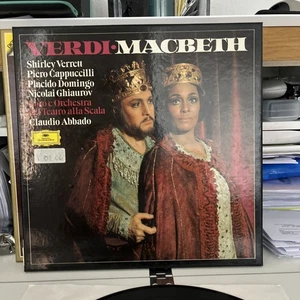 VERDI MACBETH 3 LP BOX ABBADO 3620f - Foto 1 di 4