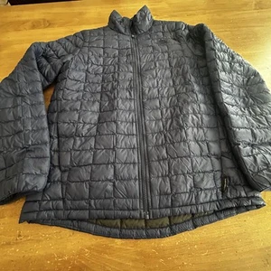 North Face ThermoBall Eco Jacket Boys XL 18/20 Blue PrimaLoft Insulated Puffer - Picture 1 of 15