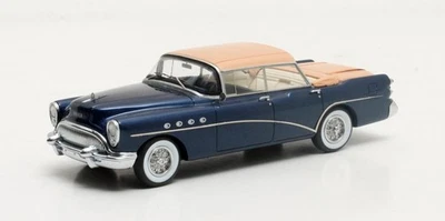,MATRIX SCALE MODELS, BUICK Landau Concept azul metálico 1954, 1/43, MTX50206... - Imagen 1 de 4