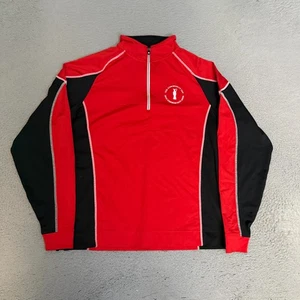 FootJoy Pullover Mens Size Medium Red 1/4 Zip * - Picture 1 of 9