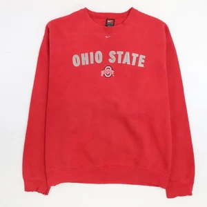 Vintage Ohio State Buckeyes Nike Sweatshirt mit Rundhalsausschnitt Größe Large NCAA - Bild 1 von 7