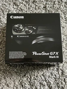 Cámara Canon PowerShot G7 X Mark III 20,1 MP negra | nueva embalaje original | distribuidor ✅ - Imagen 1 de 4