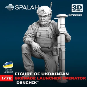 Ukrainischer Granatwerfer Operator Denchik Scale Figur Modell 1:72 SP22872 - Bild 1 von 3
