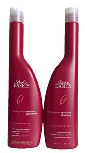 Back to Basics Moisture Shampoo & Conditioner Pomegranate 11oz Normal - Dry Hair - Picture 1 of 2