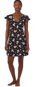 NEU! Lauren Ralph Lauren XL Blumen Sommer Nachthemd Lounge Kleid Popeline - Bild 1 von 9