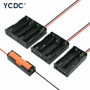 Cable DIY Box Case Battery Holder 1/2/3/4 Slots Arduino Case Cells 3.7V Storage - Bild 1 von 13