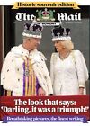 Mail Auf Sunday Zeitung King Charles III Coronation Königskrone Souvenir 7.5.23