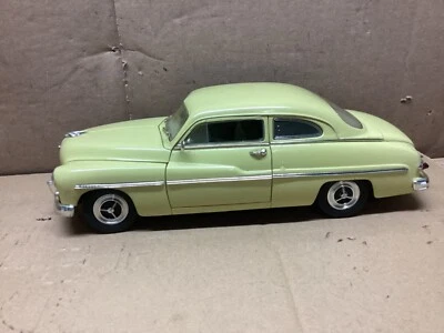1949 Mercury Coupe Ertl American Muscle 1:18 Die Cast Model yellow - Image 1 of 4