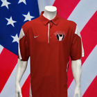 Nike Dri-Fit Official USA Olympic Team America Weightlifting Red Polo Shirt XXL