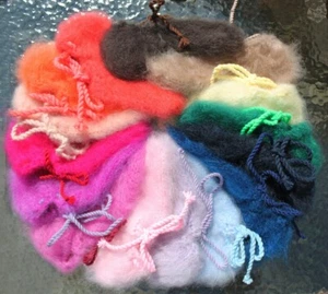 Kid Mohair Peniswärmer Willywarmer Williwärmer Puh soft weich dick langhaarig - Bild 1 von 16