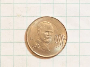 COIN MEXICO 20 CENTAVOS 1979 Mo ESTADOS UNIDOS MEXICANOS - Bild 1 von 2