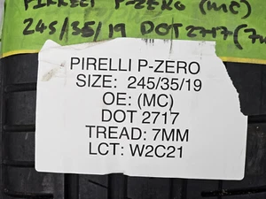 Pirelli P-Zero 235 35 19 DOT 0918 MCLAREN 7MM (KEINE REPARATUR) - Bild 1 von 9