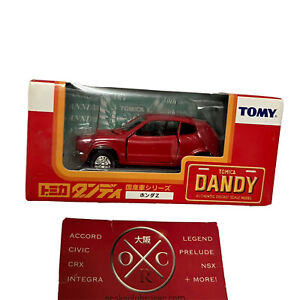Seltenes Tomica Dandy Honda Z 360 600 GT Druckgussmodell Japan 1993 Spielzeug mit Box
