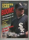 Sports Card Mag Frank Thomas February 1992 W/Cards 010922nonr