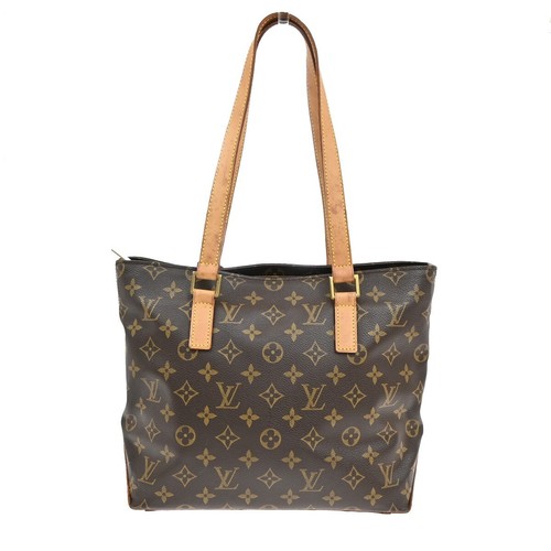 LOUIS VUITTON（LV） Borsa a tracolla Louis Vuitton Cabas pianoforte monogramma pelle marrone M51148 76EE948