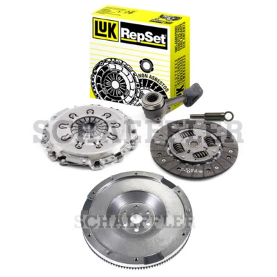 LUK CLUTCH KIT+ SLAVE+ FLYWHEEL 00-04 FORD FOCUS SE ZTS ZTW ZX3 ZX5 2.0L DOHC - Image 1 of 4