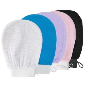 Exfoliating Body Scrub Peering Glove Mitt Gifts Bath Shower Hammam Spa Massage - Picture 1 of 19