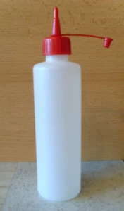 300ml Squeeze Flasche Senf Ketchup Olivenöl Essig Sirup Quetschflasche Neu - Bild 1 von 1