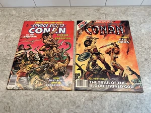 CONAN MARVEL SUPER SPECIAL #2 + #9 (1977-78) Buscema, Norem Covers - Picture 1 of 2