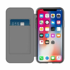 Funda abatible para teléfono Incipio Folio billetera para Apple iPhone 10 X XS bolsillo para tarjetas - Imagen 1 de 4