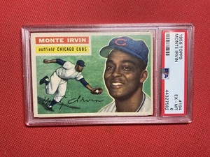 1956 Topps - #194 Monte Irvin - PSA 6** Bright Colors**