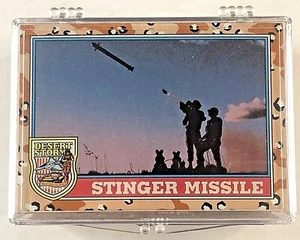 1991 TOPPS DESERT STORM VICTORY 88-CARD,11-STICKER SET 2ND SERIES 2 GEORGE BUSH - Picture 1 of 3