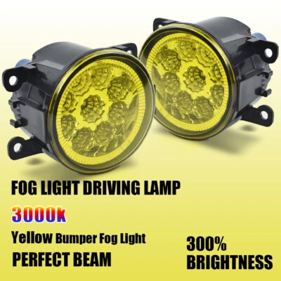 Pair Front Bumper LED Fog Light Driving Lamps For LINCOLN NAVIGATOR 2007-2014 - Image 1 of 4