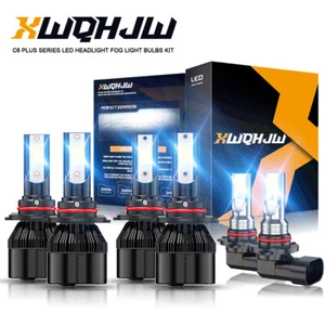 Faros LED + bombillas antiniebla para Chevy Silverado 1500 2500HD 2003-2006 - Imagen 1 de 11