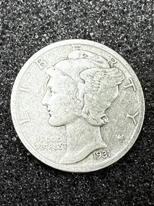 1931-D Mercury Dime semi key nice coin see pics 012 - Picture 1 of 4