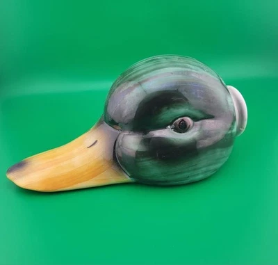 Cubierta de luz de pared con cabeza de pato vintage para aplique decorativo de cerámica pato Foto 1 de 4