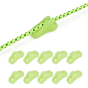 High Quality Wind Rope Buckle Plastic 10pcs Awning Tensioners Caravan GLOW - Picture 1 of 12