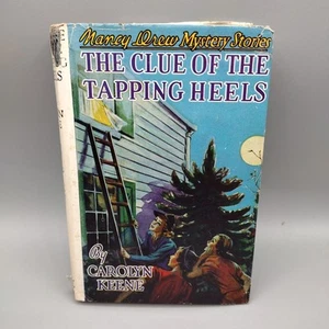Nancy Drew #16, The Clue Of The Tapping Heels, Carolyn Keene Vintage HC DJ - Picture 1 of 24