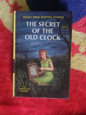 Nancy Drew #1 The Secret of The Old Clock By Carolyn Keene 1959 Edition HC Book Foto 1 de 4
