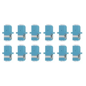 12 Pcs Fiber Optic Adapter Fiber Optic Couplers Multimode Fiber Coupler - Afbeelding 1 van 12