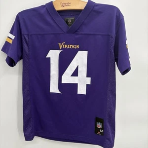 Nike On Field Purple Stefon Diggs Minnesota Vikings #14 Jersey Youth Medium - Picture 1 of 5