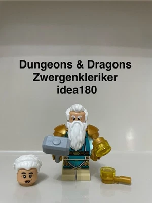 Original LEGO® Dungeons & Dragons Minifigur Zwergenkleriker idea180 aus 21348 - Bild 1 von 4